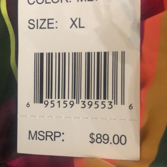 NWT BCBGeneration Plunge One Piece XL - Picture 6 of 6